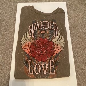 Size: s  color: light brown ish and gray